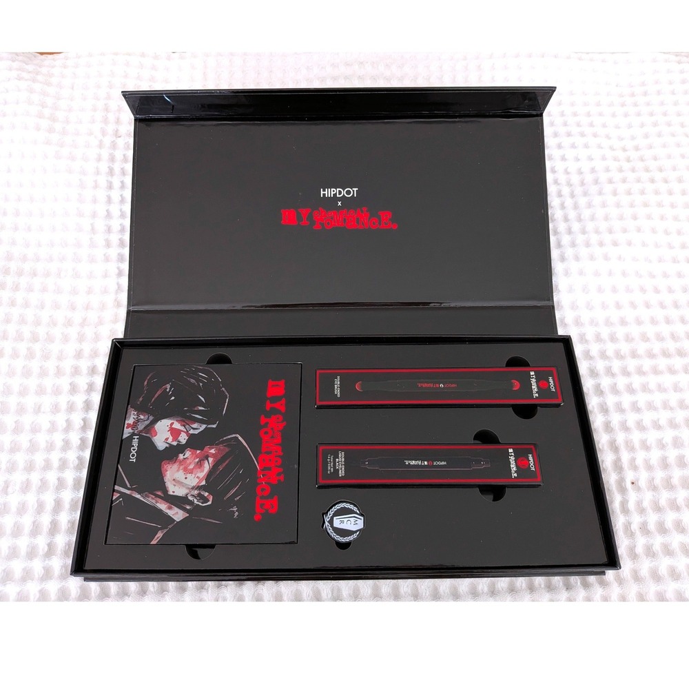 HIPDOT My Chemical Romance Three Cheers Sweet Revenge Collector Box Complete MCR